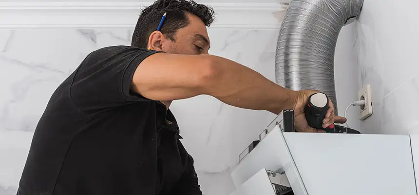 Precision In-wall Dryer Vent Cleaning & Rerouting Corrections in Moreno Valley, CA